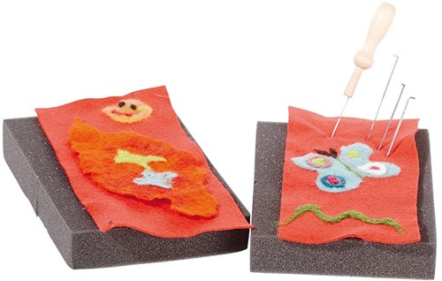 Filges tapis à feutrer petit - jouet créatif pour enfants