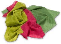 Filges chiffons en laine saison été 75x75 cm lot de 3 pièces