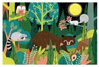 Mudpuppy puzzle Glow in Dark - Dans la forêt - 100 pièces - puzzle-2