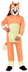 Déguisement enfant combinaison Bluey Bingo avec masque 4-6 ans