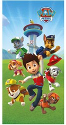 Drap de plage PAW Patrol serviette enfant 70x140cm imprimé polyester