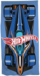 Drap de plage Hot Wheels - Serviette enfant voiture de course 140x70cm