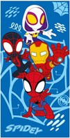 Drap de plage Spidey serviette de bain enfant ultra douce 140x70cm Spiderman