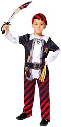 Amscan déguisement pirate durable garçon 3-4 ans costume carnaval