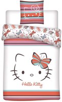 Lobbes housse de couette Hello Kitty - une place 140x200 cm polycoton