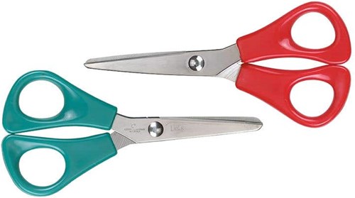Westcott ciseaux Easy Grip 13cm acier inoxydable - softgrip - loisirs créatifs