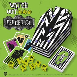 Zygomatic Beetlejuice jeu de dés - Jeu familial effrayant 2-6 joueurs