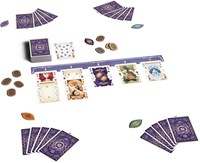 Asmodee jeu de cartes All In! Predictions jeu de stratégie rouge-2