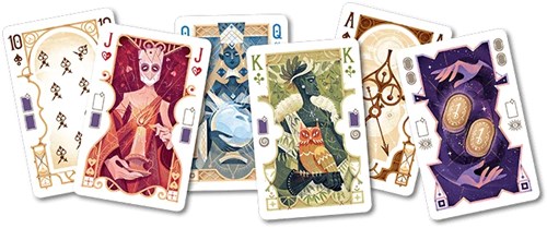 Asmodee jeu de cartes All In! Predictions jeu de stratégie rouge-3