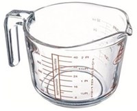 Arcuisine maatbeker 1.0L glas