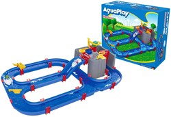 Aquaplay circuit d'eau avec grue et pompe à eau - circuit coloré pour enfants