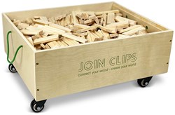 JOIN CLIPS planchettes de construction PRO set - 500 pièces en bois