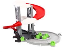 Abrick garage jouet - grand coffret avec voitures et figurine-2