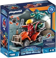 Playmobil Dragons jouet - Icaris Quad & Phil coffret aventure