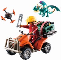 Playmobil Dragons jouet - Icaris Quad & Phil coffret aventure-2
