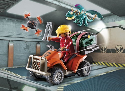 Playmobil Dragons jouet - Icaris Quad & Phil coffret aventure-3