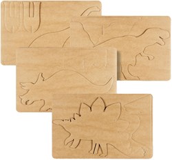 PlayMais cartes dinosaures à décorer - set créatif pour enfants