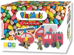 PlayMais set créatif camion de pompier - jouet écologique