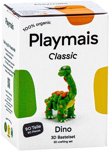PlayMais kit créatif 3D dino - jouet créatif 90 pièces-3
