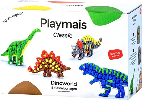 PlayMais kit créatif Dinoworld - 800 pièces jouet créatif-3
