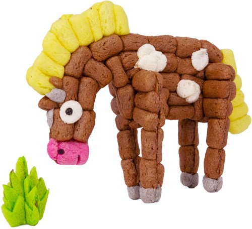 PlayMais kit créatif monde des poneys - set de jeu créatif pour enfants-3