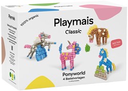 PlayMais Classic kit créatif monde des poneys - 800 pièces jouet créatif