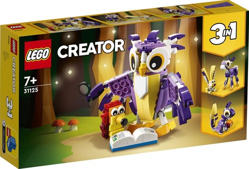 LEGO Creator 3in1 Créatures de la forêt fantastique 31125
