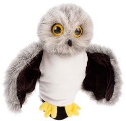 Beleduc marionnette chouette - marionnette oiseau douce pour enfants