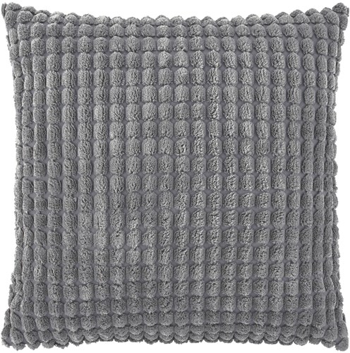 Dutch Decor coussin 45x45 cm anthracite - coussin canapé luxe