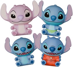 Stitch figurine à presser slow rising multicolore film merchandising