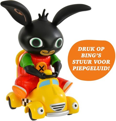 Spectron Bing taxi jouet avec son - voiture Bing Bunny-3