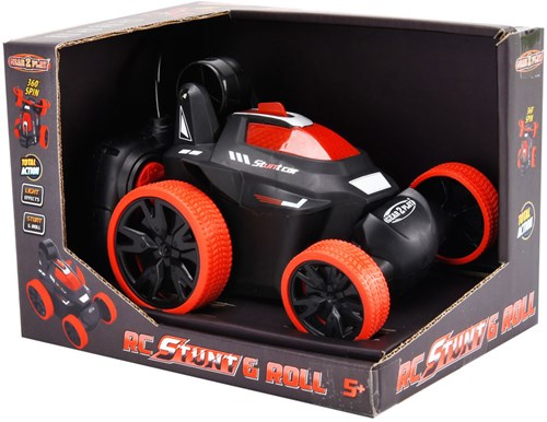Gear2Play RC Stunt & Roll Bestuurbare Auto Rood