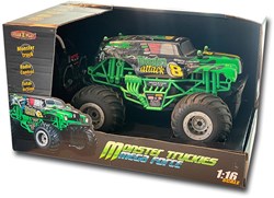 RC Monster Truckies MegaForce 1:16 Voiture télécommandée jouet vert