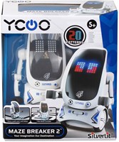 Robot Maze Breaker II - Robot interactif avec visage LED et fonction d'enregistrement-2