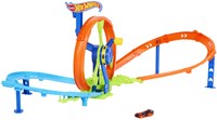 Hot Wheels circuit de jouet Rapid Launch & Loop - Set de piste looping-2
