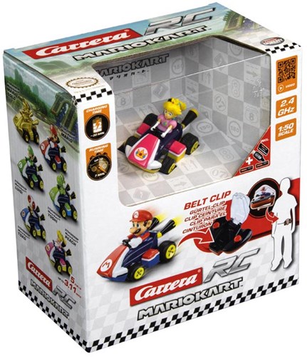 Carrera RC Mario Kart Mini Peach - voiture télécommandée jouet 2,4GHz