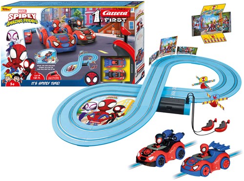 Carrera circuit Spidey 2,4m - Circuit de course Spider-Man jouet-2