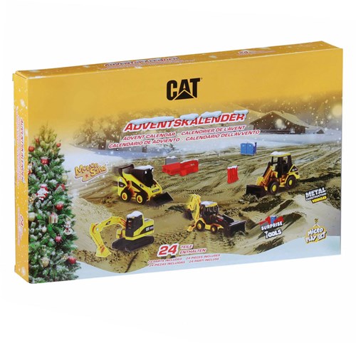 Carrera CAT Micro - Calendrier de l'Avent jouets véhicules de chantier