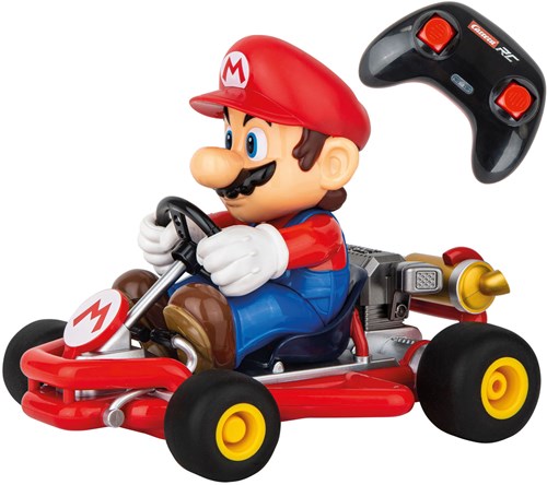 Carrera voiture RC Super Mario - Nintendo Pipe Kart - échelle 1:18 - Mario-2