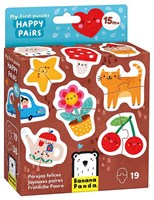 Banana Panda jouet puzzle - Mes Premiers Puzzles Paires Joyeuses 19pcs