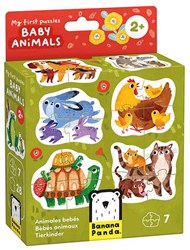Banana Panda puzzle animaux bébé jouet éducatif carton coloré