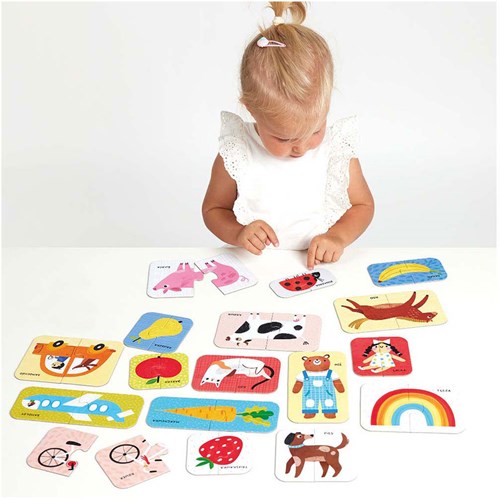 Banana Panda jouet puzzle premiers mots 15 mois+-3