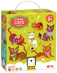 Banana Panda puzzle chat - jouet éducatif pour enfants dès 3 ans