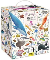 Banana Panda puzzle animaux marins - 200 pièces - jouet éducatif