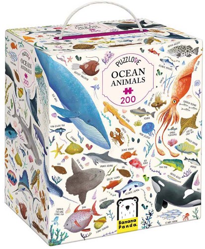 Banana Panda puzzle animaux marins - 200 pièces - jouet éducatif