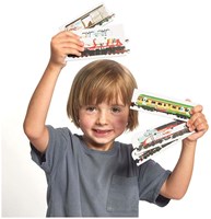 Banana Panda puzzle train jouet - Mix and Match Trains 54 pièces-3
