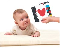 Banana Panda cartes bébé à contraste élevé pour bébés 0-3 mois éducatif-3