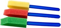 Eduplay dabbers set - tampons créatifs en mousse pour enfants 3 pièces