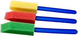 Eduplay dabbers set - tampons créatifs en mousse pour enfants 3 pièces