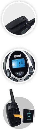 Buki walkie talkie - rechargeable - talkies-walkies longue portée pour enfants-2